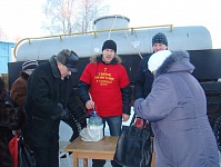 В день празднования Крещения Господня в нашем храме прошла благотворительная ярмарка