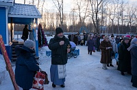 В праздник Крещения Господня на территории нашего храма прошла миссионерская акция