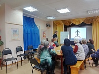 Беседа о символике креста состоялась в общине глухих и слабослышащих Северодвинска