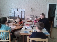 Воспитанникам детского дома "Олененок" рассказали о Празднике Пасхи