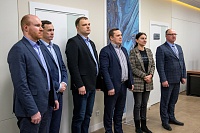 ПРОТОИЕРЕЙ ВАЛЕРИЙ СУВОРОВ ПОЖЕЛАЛ ПОМОЩИ БОЖИЕЙ СПЕЦИАЛИСТАМ ПРОИЗВОДСТВЕННОГО ОБЪЕДИНЕНИЯ «АРКТИКА»