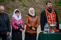 В Северодвинске освятили новый железнодорожный мост