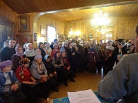 В нашем храме прошло общеприходское собрание
