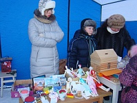 В день празднования Крещения Господня в нашем храме прошла благотворительная ярмарка