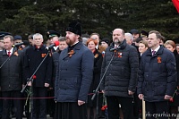 ПРОТОИЕРЕЙ ВАЛЕРИЙ СУВОРОВ ПОЗДРАВИЛ СЕВЕРЯН С ДНЕМ ПОБЕДЫ НА МИТИНГЕ В АРХАНГЕЛЬСКЕ