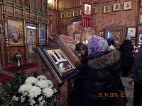 В Северодвинском храме появился образ "Чернобыльский Спас"