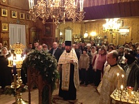 Ночное богослужение в праздник Крещения