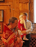 На северодвинском оборонном предприятии «Звездочка» освятили купол на храм св. Феодора Ушакова