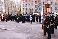 В Северодвинске военные моряки прошли крестным ходом в день памяти прав. Феодора Ушакова