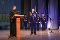 ПРОТОИЕРЕЙ ВАЛЕРИЙ СУВОРОВ ПОЗДРАВИЛ ВОИНСКУЮ ЧАСТЬ 21514 С ЮБИЛЕЕМ