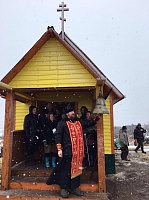 ЧАСОВНЮ ВО ИМЯ СВЯТИТЕЛЯ НИКОЛАЯ ОСВЯТИЛИ В МЕЗЕНСКОМ РАЙОНЕ