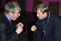 СВЯЩЕННИК АЛЕКСАНДР ЛАШКОВ ПОЗДРАВИЛ СЕВЕРОДВИНСКИЙ «СОЮЗ ВЕТЕРАНОВ АФГАНИСТАНА» С 35-ЛЕТИЕМ