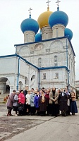 Православная община глухих побывала в бывшем Николо-Корельском монастыре