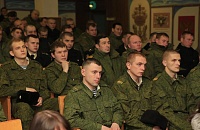 Беседа о духовных основах воинского служения прошла в Северодвинске