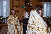 В Святочные дни в нашем храме совершен молебен для людей с нарушением слуха