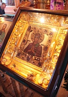 Чудотворная икона Пресвятой Богородицы побывала на судоремонтном заводе «Звездочка»
