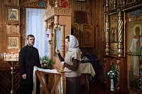 Литургию с сурдопереводом совершили в храме Воскресения Христова в Северодвинске