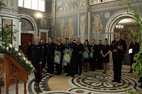 СВЯЩЕННИКИ ПОЗДРАВИЛИ АРХАНГЕЛЬСКИХ ПОЛИЦЕЙСКИХ С 300-ЛЕТИЕМ ВЕДОМСТВА