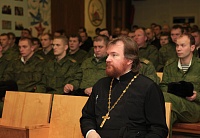 Беседа о духовных основах воинского служения прошла в Северодвинске