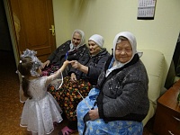 Рождественский концерт прошел в Доме престарелых Северодвинска