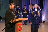 ПРОТОИЕРЕЙ ВАЛЕРИЙ СУВОРОВ ПОЗДРАВИЛ ВОИНСКУЮ ЧАСТЬ 21514 С ЮБИЛЕЕМ