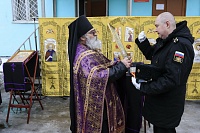 Празднование дня моряка-подводника в Северодвинске началось с молитвы