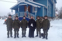ВОЕННОСЛУЖАЩИХ-РАКЕТЧИКОВ ПОМОРЬЯ ПОЗДРАВИЛИ С РОЖДЕСТВОМ ХРИСТОВЫМ