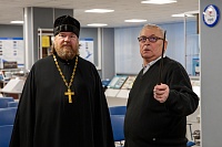 ПРОТОИЕРЕЙ ВАЛЕРИЙ СУВОРОВ ПОЖЕЛАЛ ПОМОЩИ БОЖИЕЙ СПЕЦИАЛИСТАМ ПРОИЗВОДСТВЕННОГО ОБЪЕДИНЕНИЯ «АРКТИКА»
