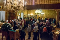 В день студента в храме Воскресения Христова совершили молебен о учащихся