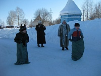 В Северодвинской воскресной школе в Прощеное воскресенье прошли масленичные гулянья