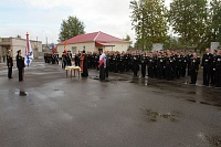 Боевое Знамя государственного морского полигона освятили в Северодвинске