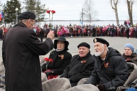 ПРОТОИЕРЕЙ ВАЛЕРИЙ СУВОРОВ ПОЗДРАВИЛ СЕВЕРЯН С ДНЕМ ПОБЕДЫ НА МИТИНГЕ В АРХАНГЕЛЬСКЕ