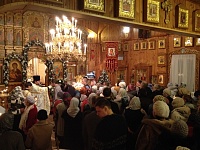 Ночное богослужение в праздник Крещения