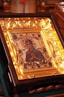 Чудотворная икона Пресвятой Богородицы побывала на судоремонтном заводе «Звездочка»