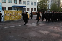 Ракетоносец Северного флота обрел флаг, освященный на мощах праведного Феодора Ушакова