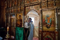 Литургию с переводом на жестовый язык совершили в храме Северодвинска